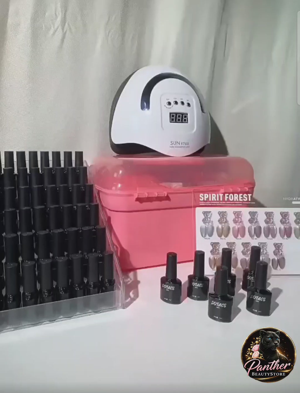 Kit profesional completo de manicura para uñas de gel (semi permanente)