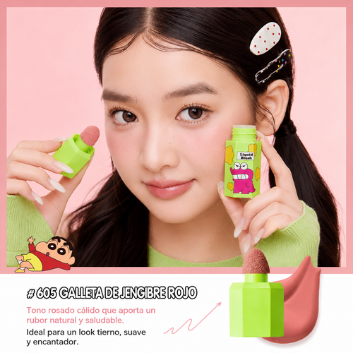 CRAYON SHIN-CHAN Liquid Blush Cushion