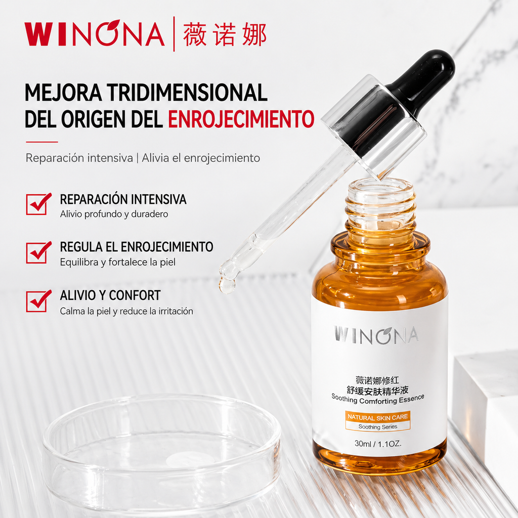 WINONA Set Reparador Antirojeces e Hidratación Profunda (10 productos)