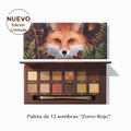 PERFECT DIARY Paleta de Sombras Ojos - Explorer 12 Red Fox