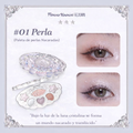 FLOWER KNOWS Moonlight Mermaid Five-Color Jewelry Eyeshadow Palette