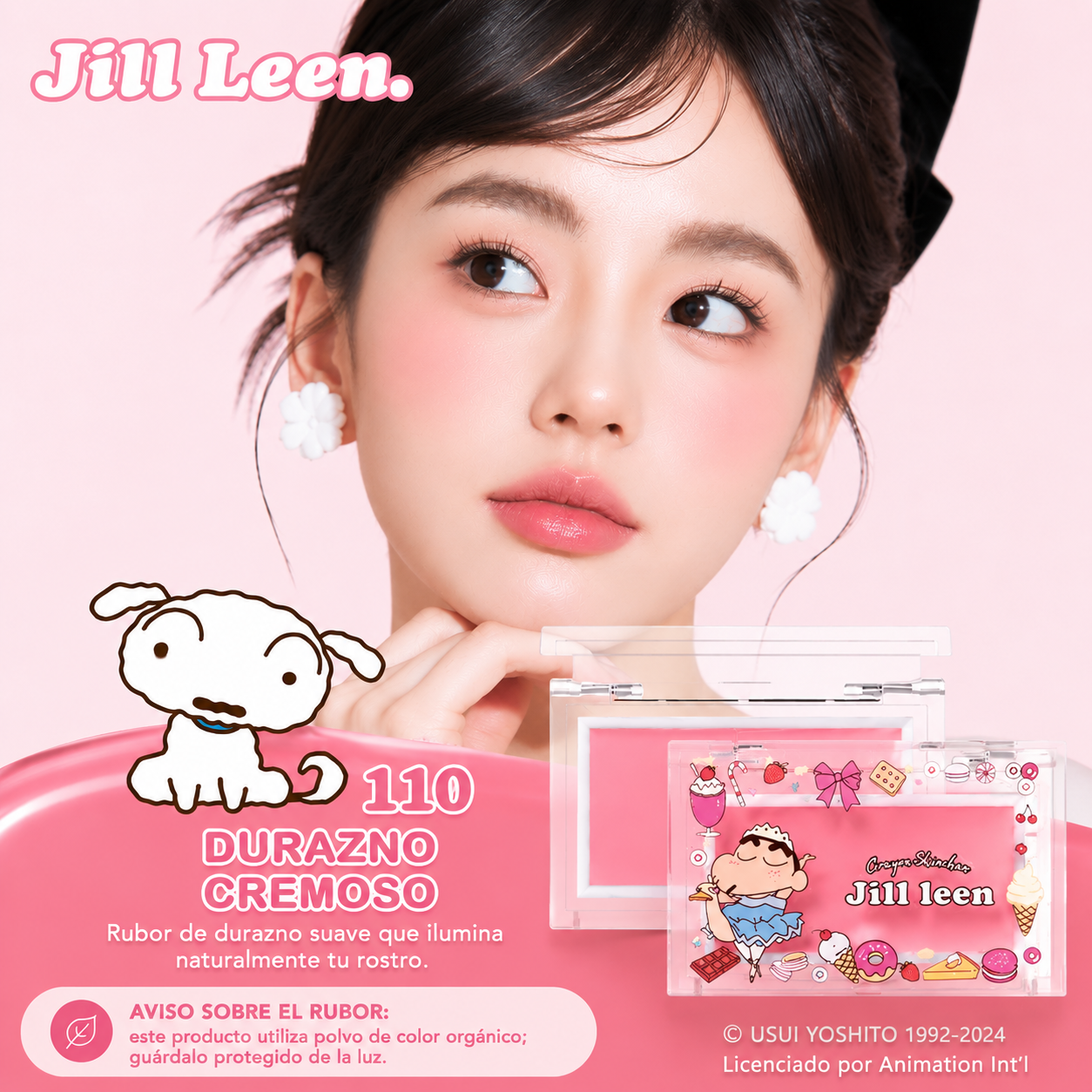 CRAYON SHIN-CHAN Blush Compacto