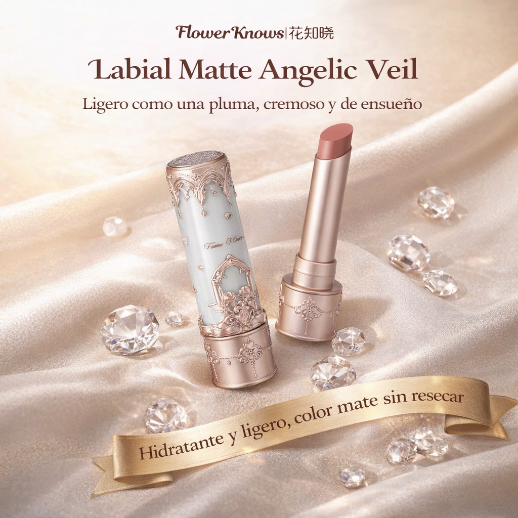 FLOWER KNOWS Labial Matte Angelic Veil
