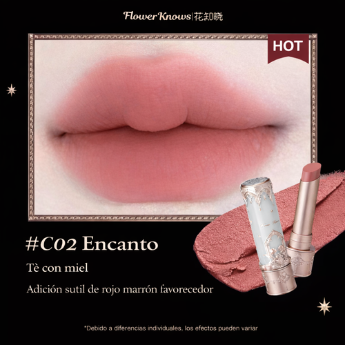 FLOWER KNOWS Labial Matte Angelic Veil