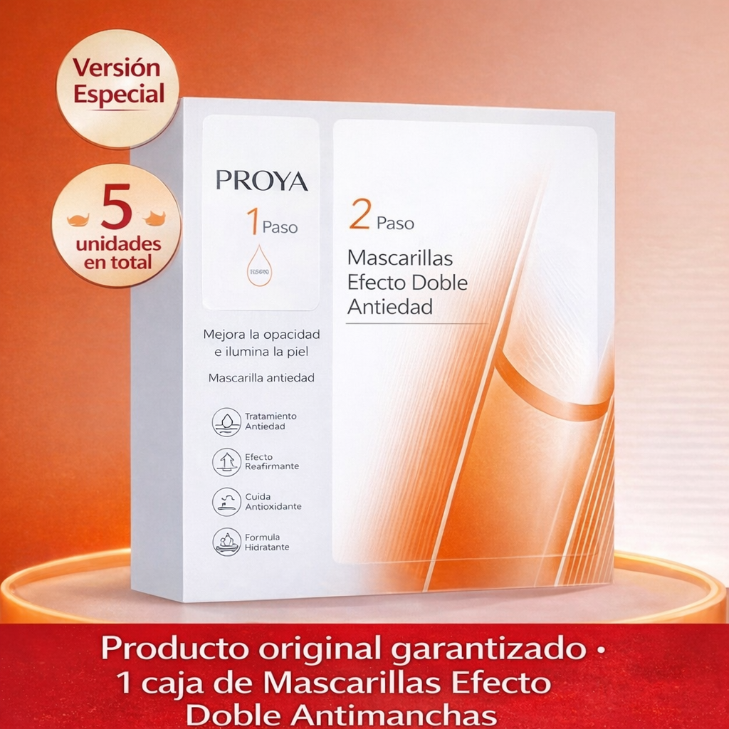 PROYA Mascarilla Doble Efecto (5 unidades)