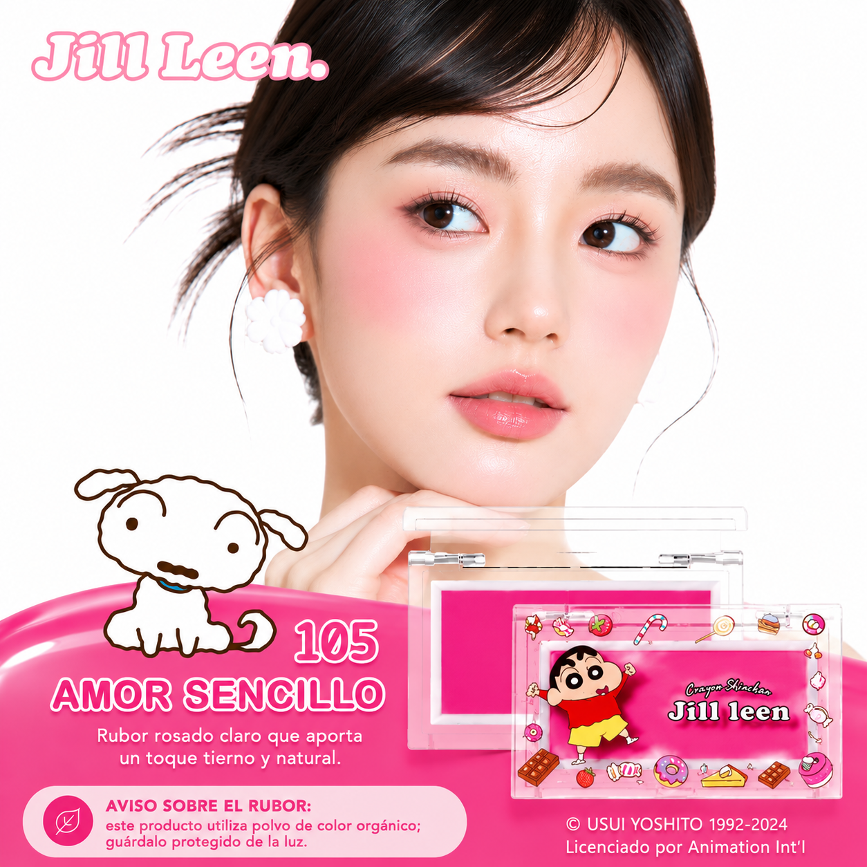 CRAYON SHIN-CHAN Blush Compacto