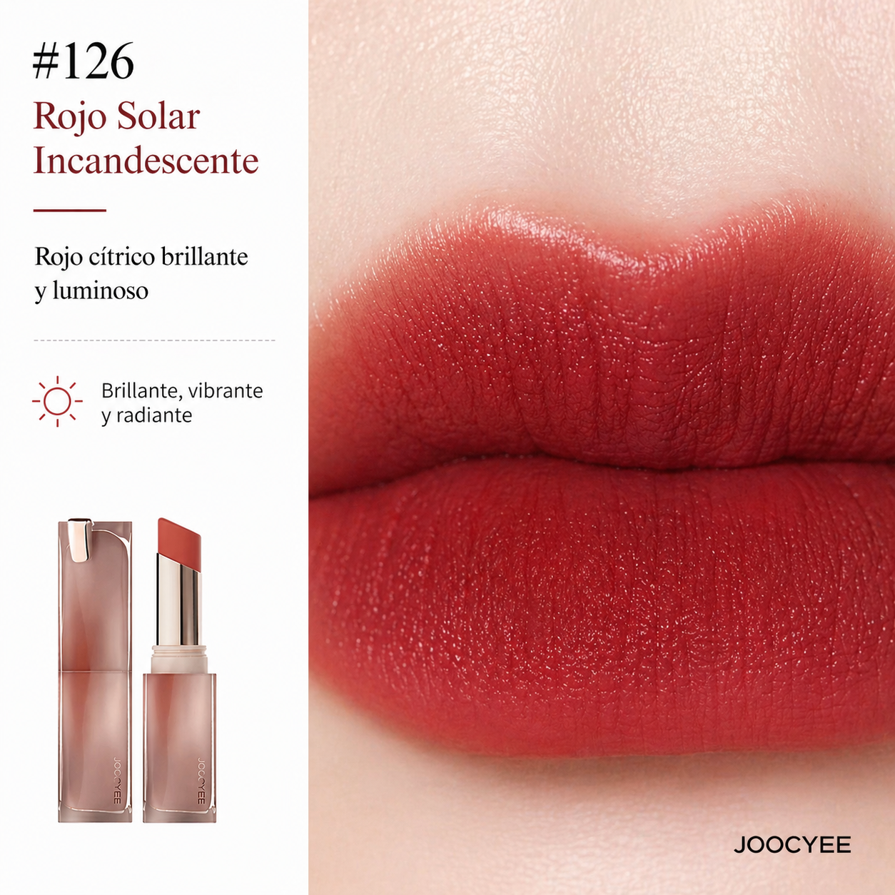 JOOCYEE Labial Mate Terciopelo